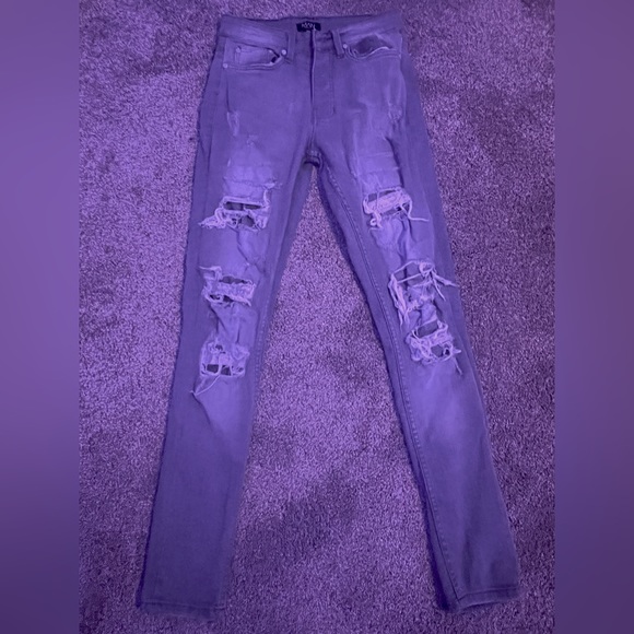 Boohoo Jeans Boohooman Grey Skinny Jeans Poshmark